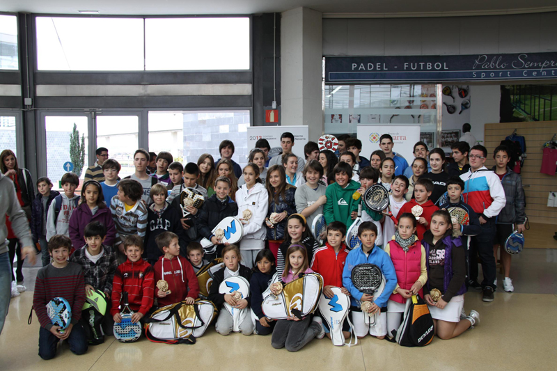 Segunda Prueba del Circuito Navarro de Menores de P&aacute;del 2011